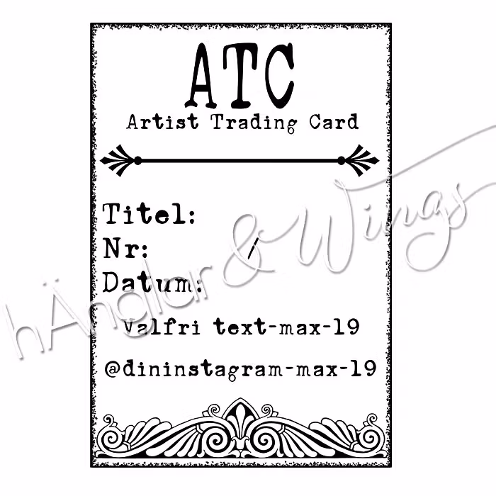 PERSONLIG - 320  ATC gammal