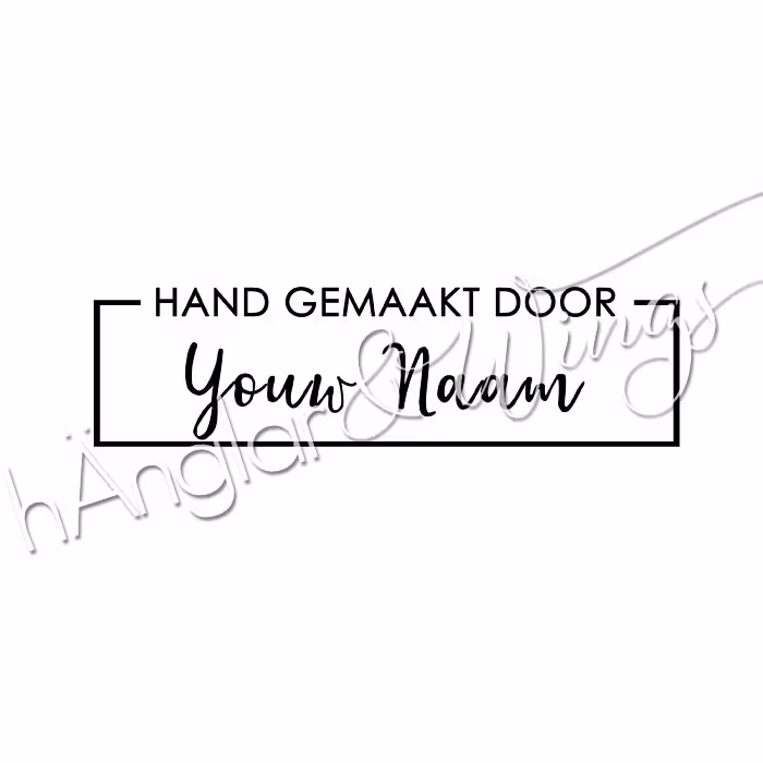PERSONLIG - 324  Ram - Hand gemaakt door (DUTCH)