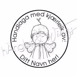 PERSONLIG - 194  Rund - Håndlaget (hÄnglagutt) (NORSK)