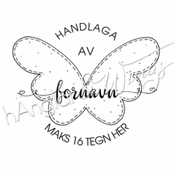 PERSONLIG - 223 vingar - håndlaget av (NORSK)