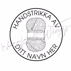PERSONLIG - 241 rund - Håndstrikket av (NORSK)