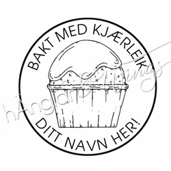 PERSONLIG - 270  Bakt med kjærlighet (NORSK)