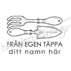 PERSONLIG - 251 Trädgårdsredskap - Hemodlad av