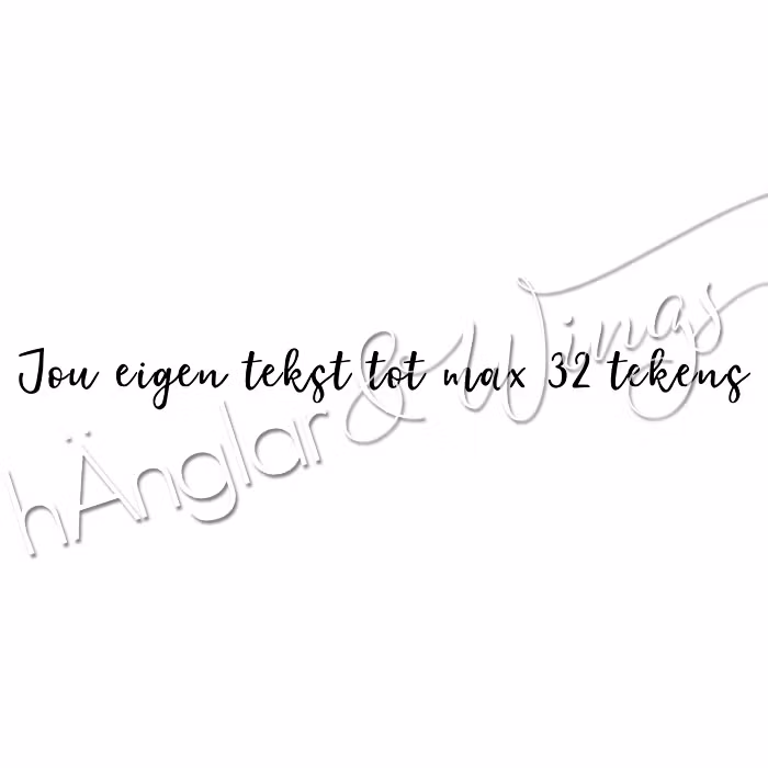 PERSONLIG - 397   Lång skrivstil - Jou eigen tekst (DUTCH)