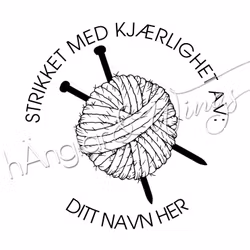 PERSONLIG - 281  Håndstrikket med varme (NORSK)
