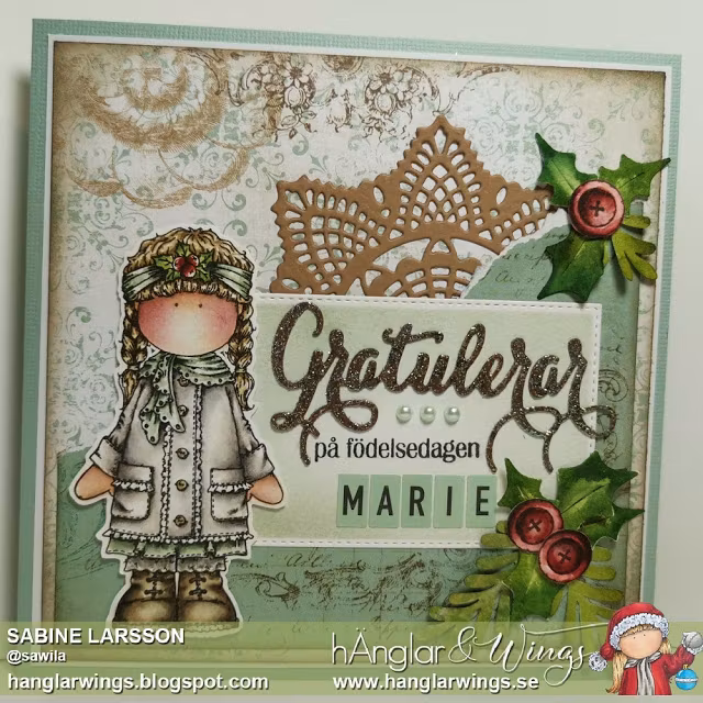 UTGÅTT - Clear Stamps - JulhÄnglar