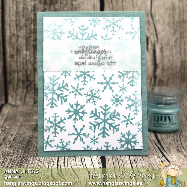 UTGÅTT - Clear Stamps - Julig Insida