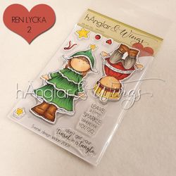 UTGÅTT - Clear Stamps - Julia och Julius