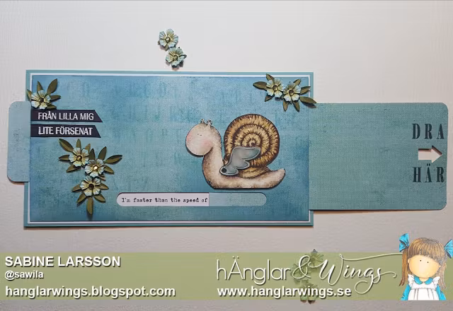 Clear Stamps - Bevingad Snigel A7