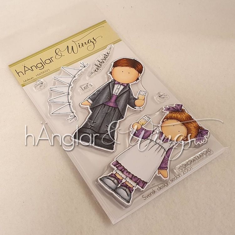 UTGÅTT - Clear Stamps - Jubileum
