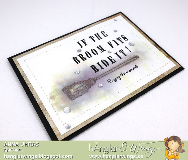 UTGÅTT - Clear Stamps - Sittande Häxor