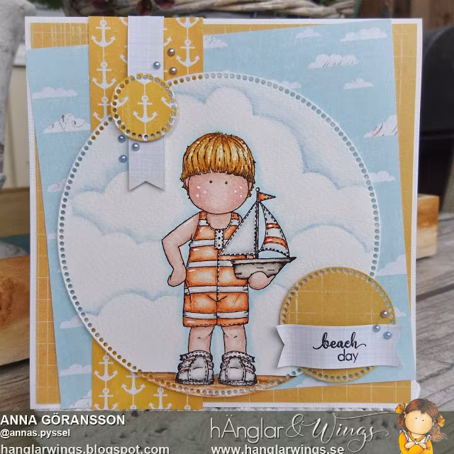 UTGÅTT - Clear Stamps - Strandliv