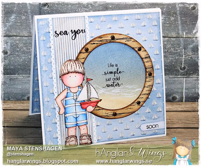 UTGÅTT - Clear Stamps - Strandliv