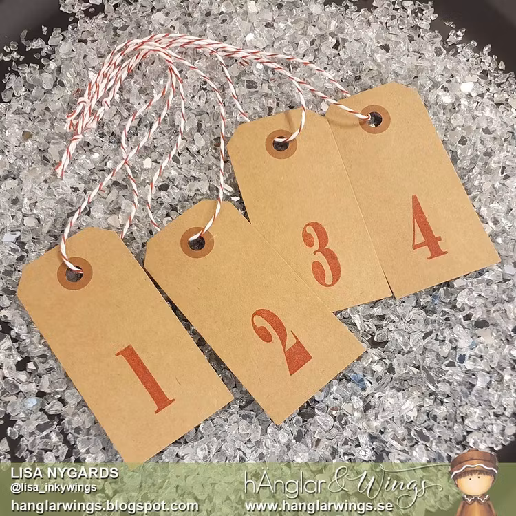 Clear Stamps - Små Siffror A7 (kommer utgå!)