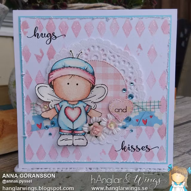 UTGÅTT - Clear Stamps - Lovebugg A7