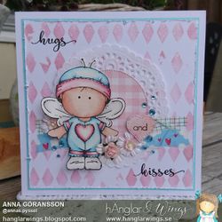 UTGÅTT - Clear Stamps - Lovebugg A7