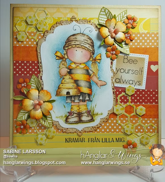 RETIRED - Clear Stamps - Sommarbin / Summer bees