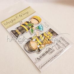 RETIRED - Clear Stamps - Sommarbin / Summer bees