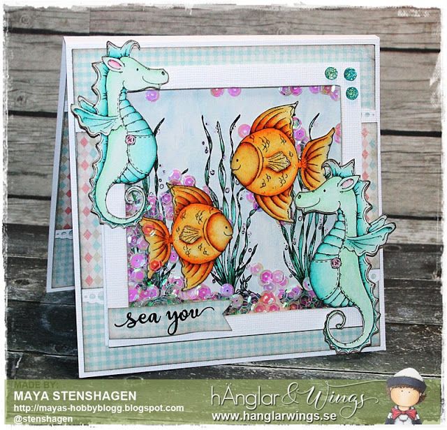 UTGÅTT - Clear Stamps - Under Ytan