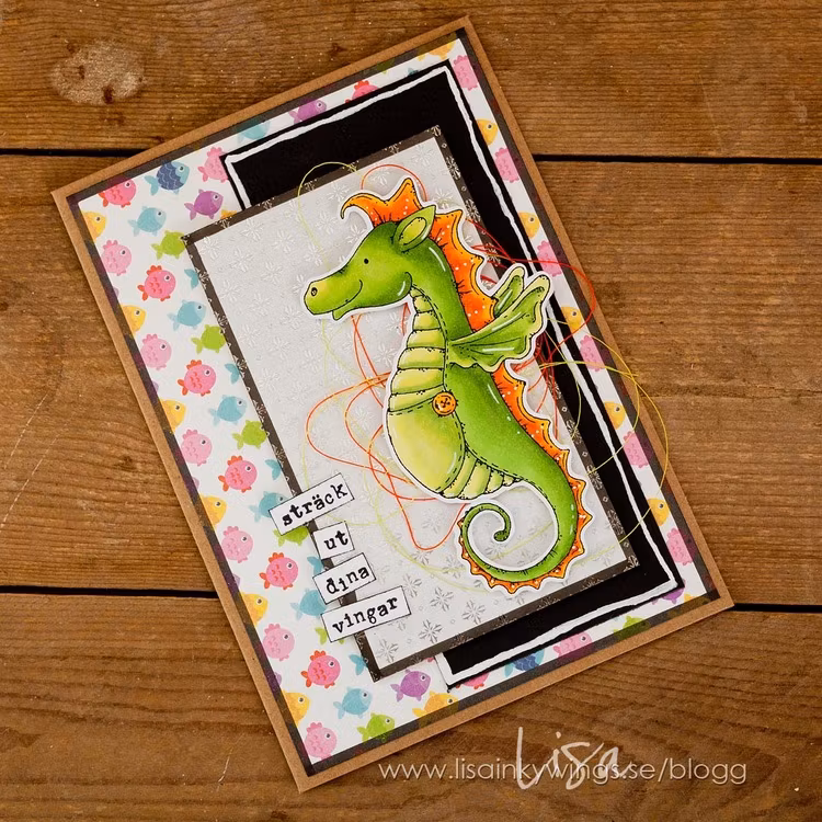 UTGÅTT - Clear Stamps - Sjöhästar