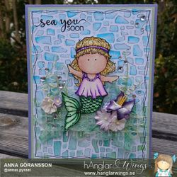 RETIRED - Clear Stamps - Sjöfolk / Sea people  (will be retired!)