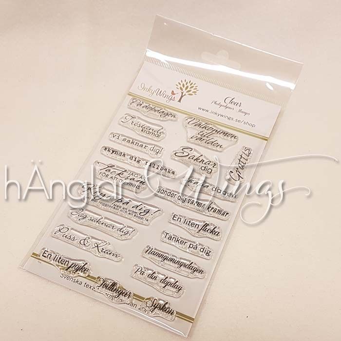 RETIRED - Clear Stamps - På Dopdagen