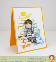 UTGÅTT - Clear Stamps - Babylycka