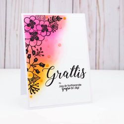 UTGÅTT - Clear Stamps - Grattiskombinationer