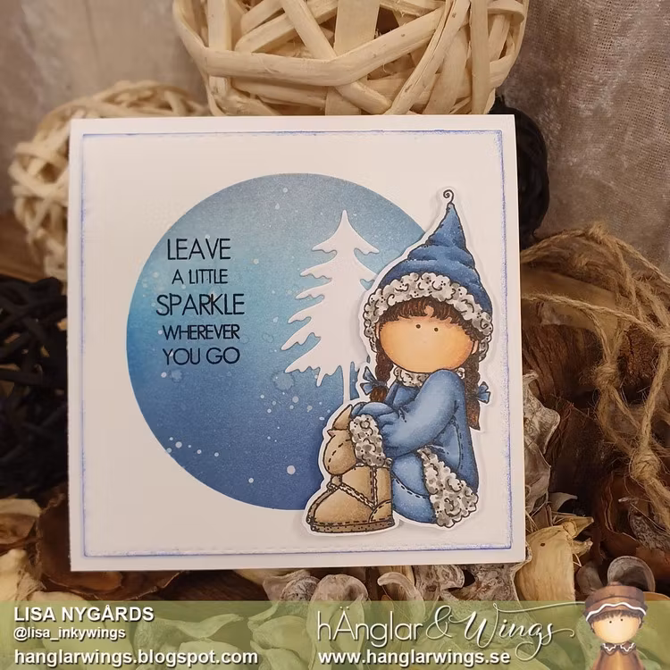 UTGÅTT - Clear Stamps - Ullsockor