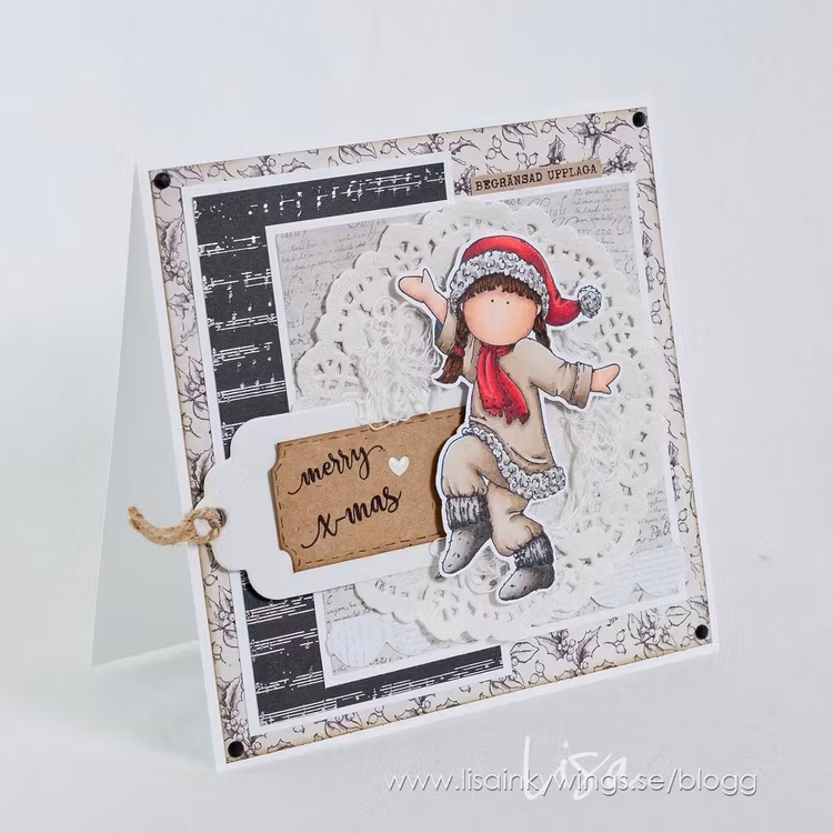 UTGÅTT - Clear Stamps - Ullsockor