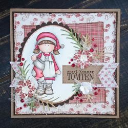 RETIRED - Clear Stamps - Polkagris /Polka Pigs