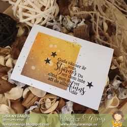 UTGÅTT - Clear Stamps - Blinka Lilla
