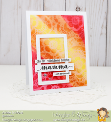 RETIRED - Clear Stamps - Världens Bästa #1 A7 (Will be Retired)
