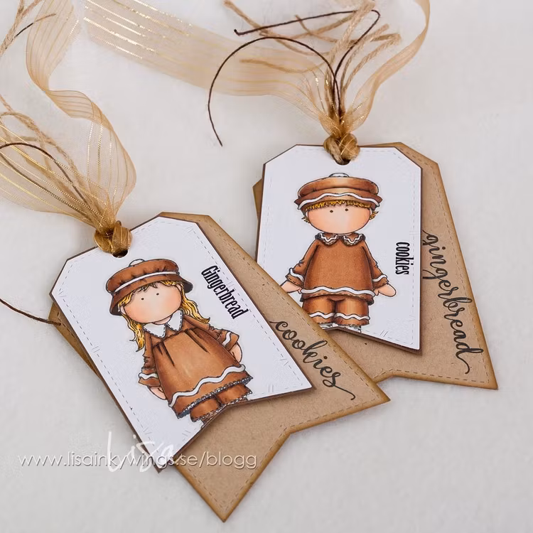 Clear Stamps - Pepparkakskille 2018 A7 (kommer utgå)