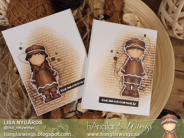 Clear Stamps - Pepparkakskille 2018 A7 (kommer utgå)