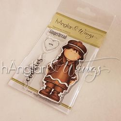 RETIRED - Clear Stamps - Pepparkakstjej 2018 / Gingerbread Girl 2018 - A7  (will be retired!)
