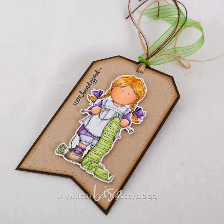 UTGÅTT - Clear Stamps - Stickflicka A7