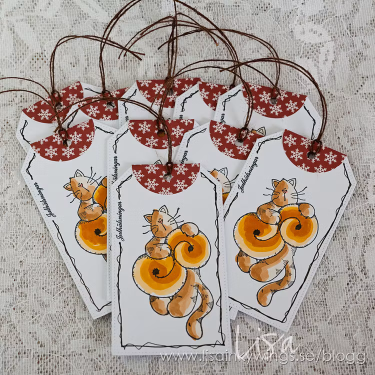 UTGÅTT - Clear Stamps - Lussekatt