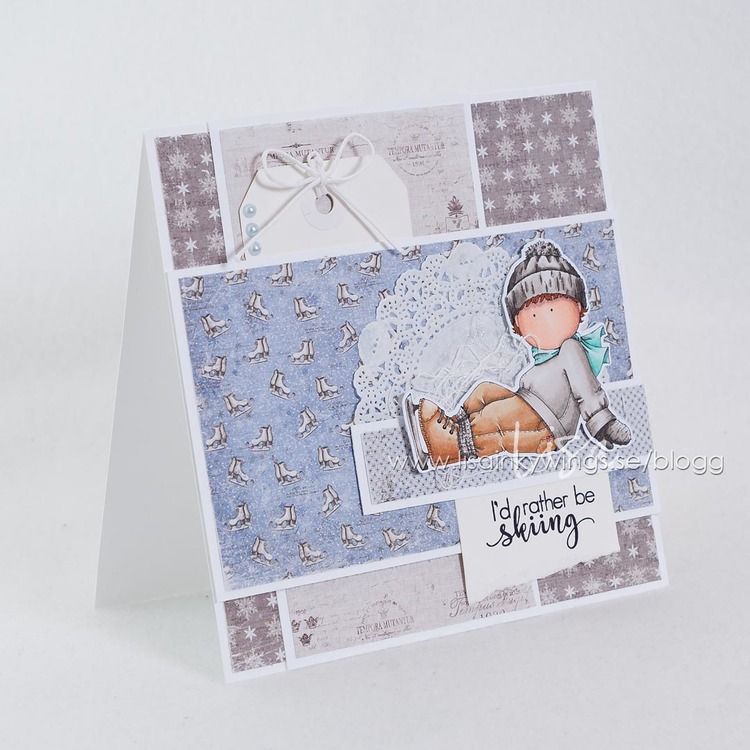 UTGÅTT - Clear Stamps - Skridskopar