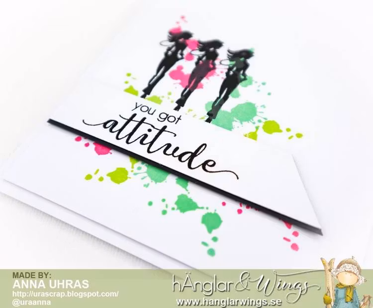 UTGÅTT - Clear Stamps - Attityd