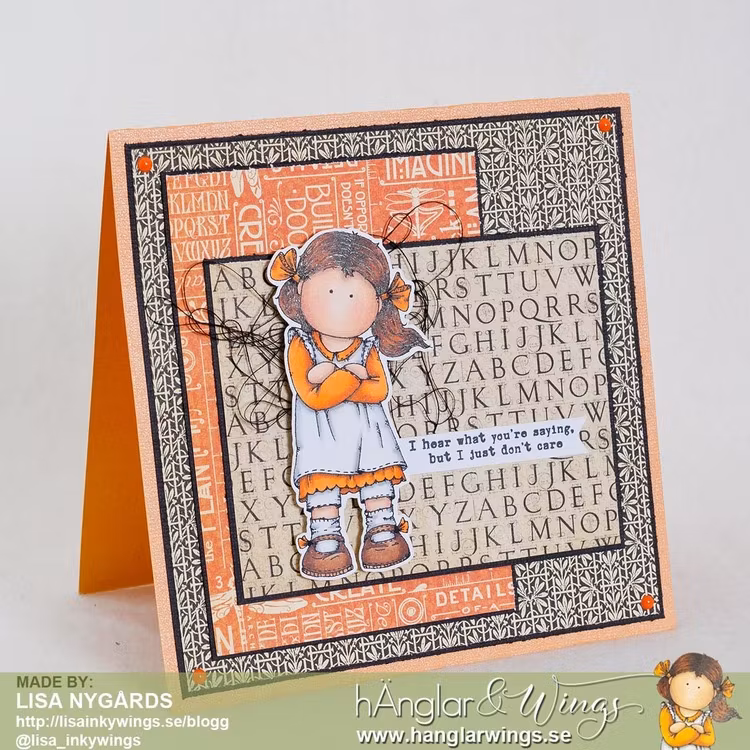 UTGÅTT - Clear Stamps - Attityd