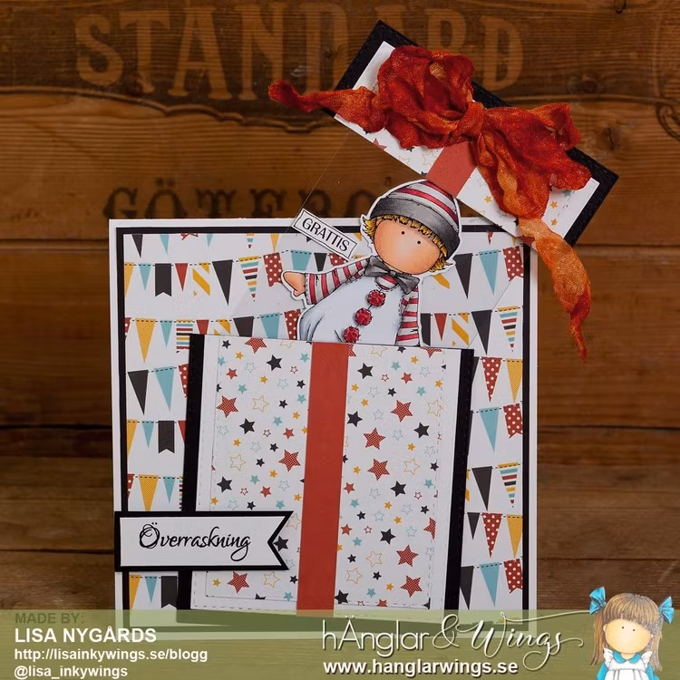 UTGÅTT - Clear Stamps - Pierrot #1 A7