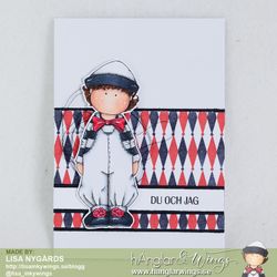 UTGÅTT - Clear Stamps - Pierrot #2 A7