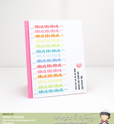 RETIRED - Clear Stamps - Mamma A7