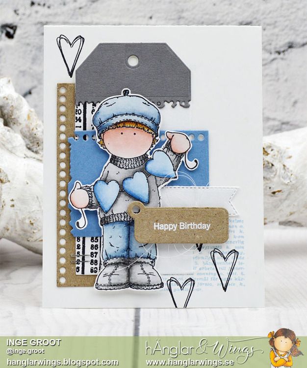 Clear Stamps - Gert och Gertrud