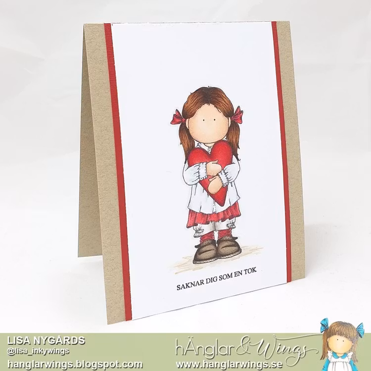 UTGÅTT - Clear Stamps - Hjärtevänner