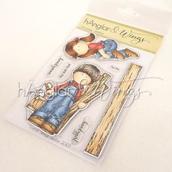 UTGÅTT - Clear Stamps - Snickarglädje