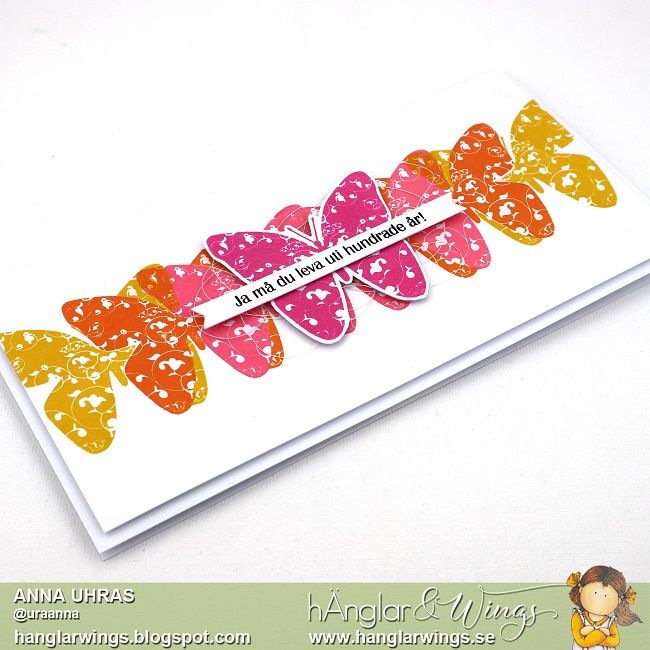 Clear Stamps - Fjärilar / Butterflies