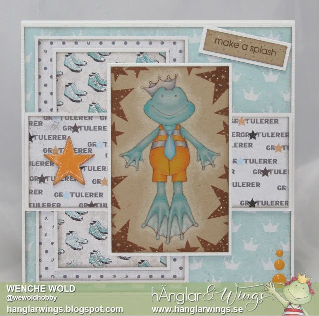 UTGÅTT - Clear Stamps - Små Grodorna