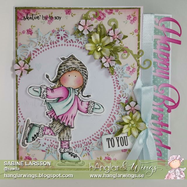 UTGÅTT - Clear Stamps - Skridskopar